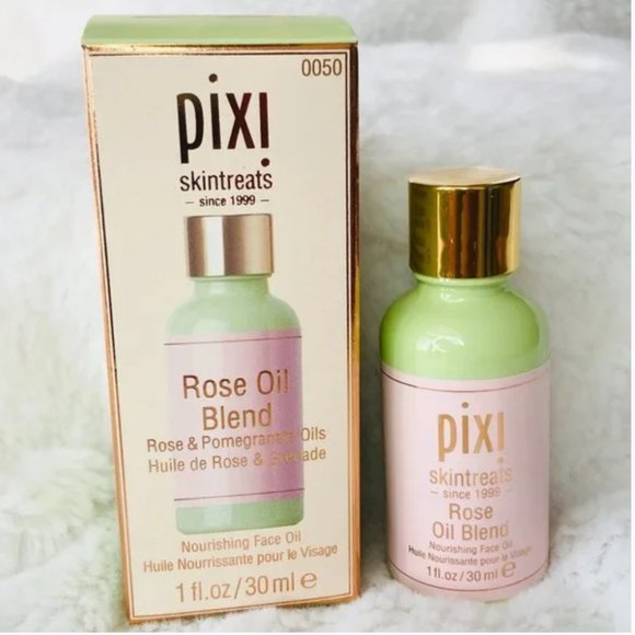 Pixi Skintreats Rose Oil Blend Skin Oil New in Box 1 fl oz / 30 ml Full … - Picture 2 of 5